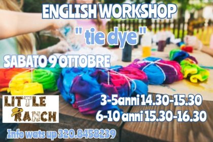 English Workshop “tiedye”